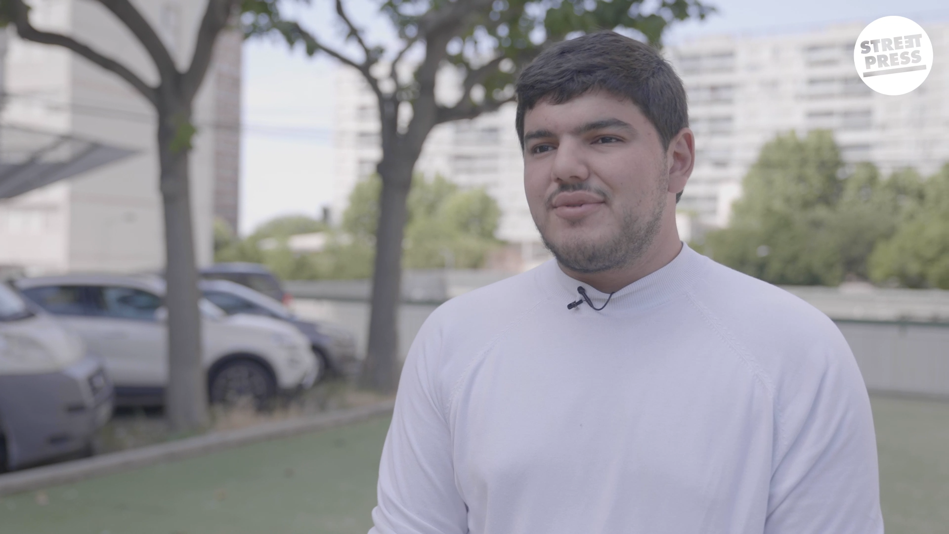 Amine, a 20-year-old European Election Candidate Marseille who wants to change his city