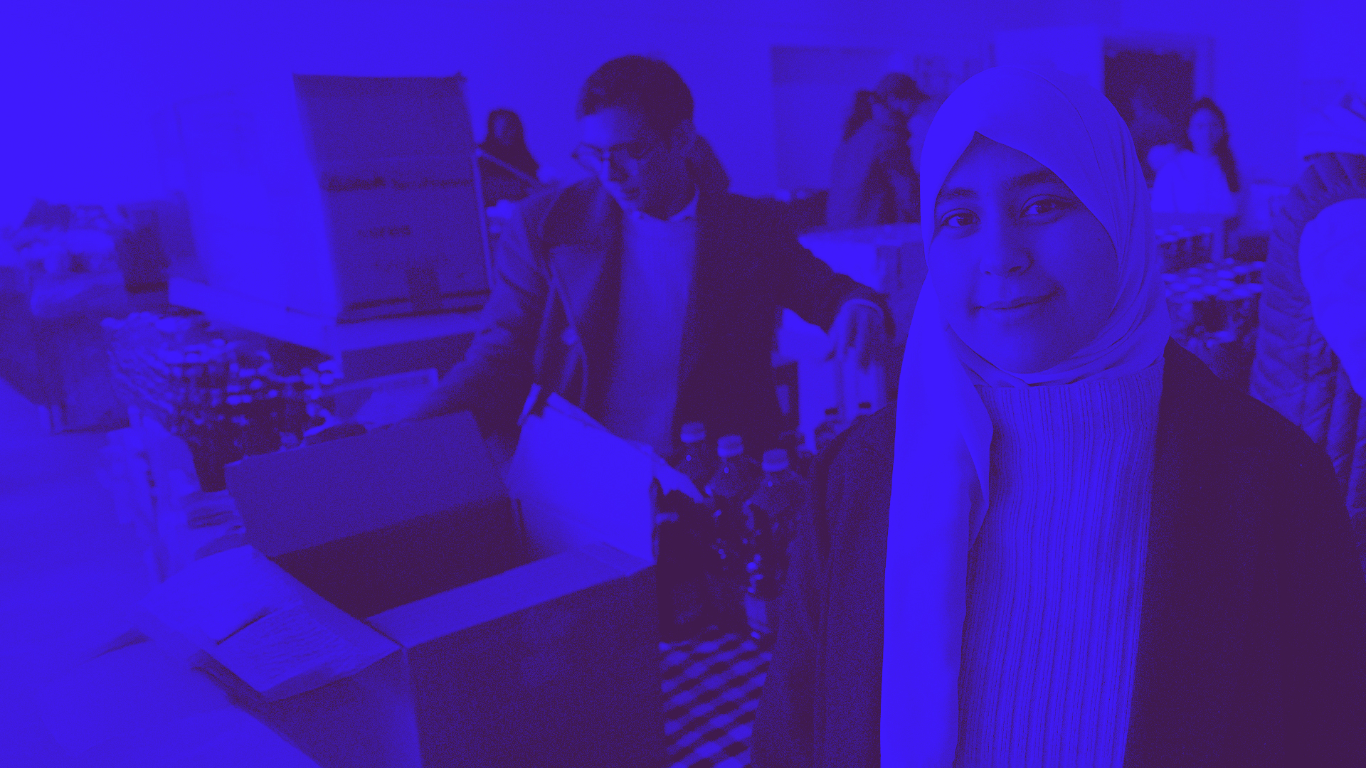 Student poverty: in France, students help each other by distributing food and other products