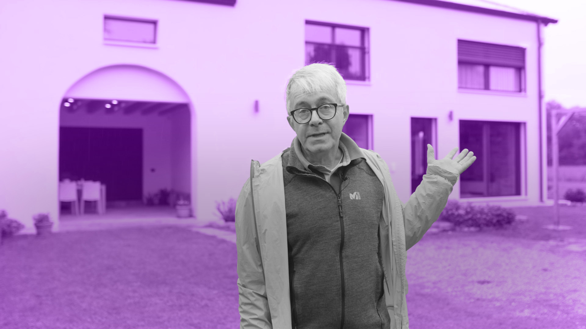 His passive house runs on 50 cents of energy a day